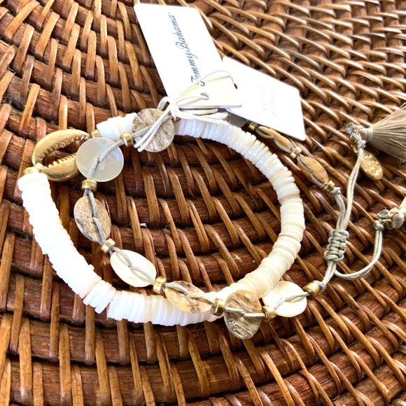 Two Stunning Golden Bronze NECKLACES Gold TASSEL  ⭐️GLASS FACETED BEAD - Picture 14 of 17